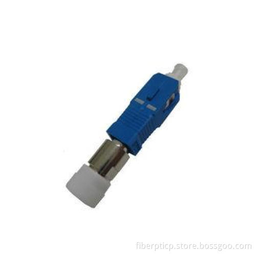 Zinc alloy Female / Male Fiber Optic Adapter for CATV Syste